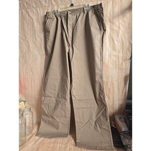 NEW w/o tags Haband CASUAL JOE Elastic Waist Cargo Pants -44 L -FIVE Pockets